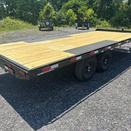 CAM Superline 8 x 18 Deckover Equipment Trailer Slide Out Ramps - Image 4