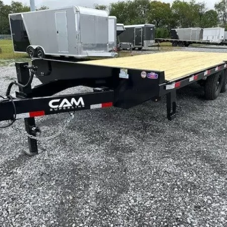 CAM Superline 8.5 x 20 Deckover Equipment Trailer Slide Out Ramps - Image 7