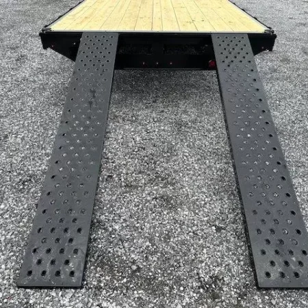CAM Superline 8.5 x 20 Deckover Equipment Trailer Slide Out Ramps - Image 8