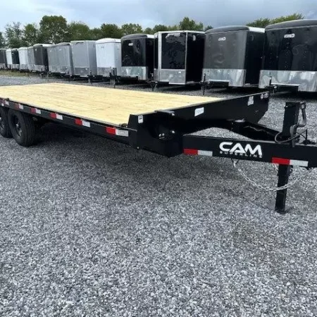 CAM Superline 8.5 x 22 Deckover Equipment Trailer Slide Out Ramps - Image 2
