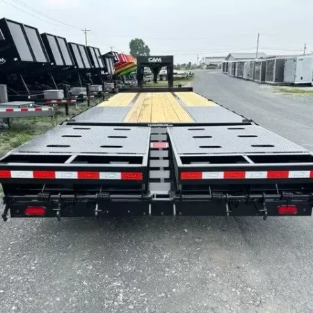 CAM Superline 8 x 25 Deckover Gooseneck Equipment Trailer - Image 6
