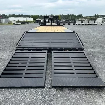 CAM Superline 8 x 25 Gooseneck Deckover Equipment Trailer - Image 7