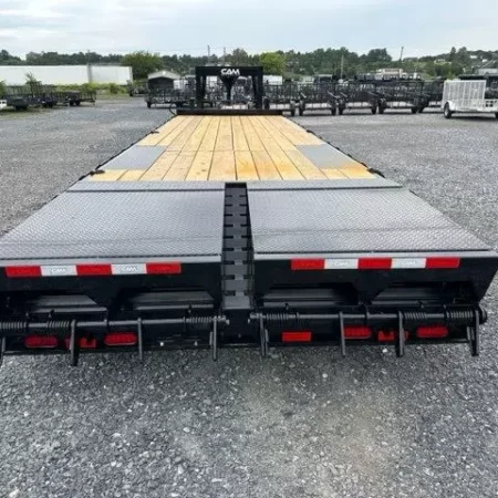 CAM Superline 8 x 30 Gooseneck Deckover Equipment Trailer - Image 4