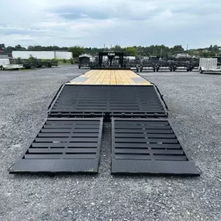 CAM Superline 8 x 30 Gooseneck Deckover Equipment Trailer - Image 7