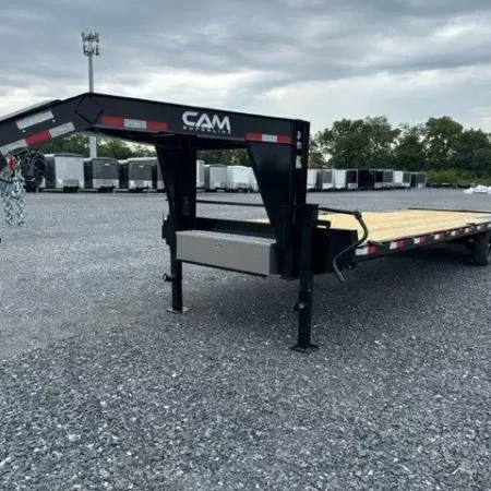 CAM Superline 8 x 30 Gooseneck Deckover Equipment Trailer - Image 6