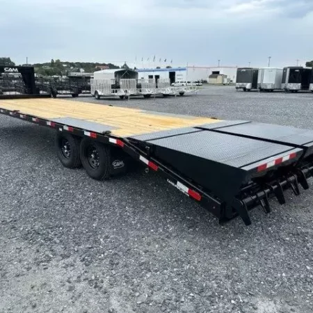 CAM Superline 8 x 30 Gooseneck Deckover Equipment Trailer - Image 5