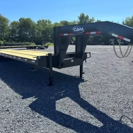 CAM Superline 8 x 35 Deckover Gooseneck Equipment Trailer - Image 8