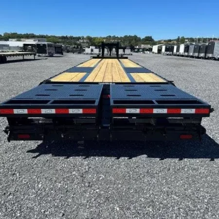 CAM Superline 8 x 35 Deckover Gooseneck Equipment Trailer - Image 7
