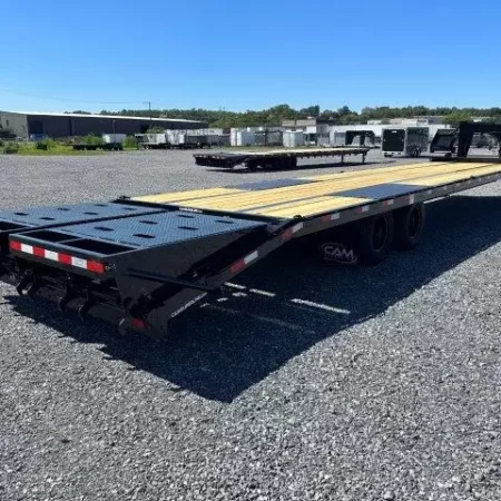 CAM Superline 8 x 35 Deckover Gooseneck Equipment Trailer - Image 4