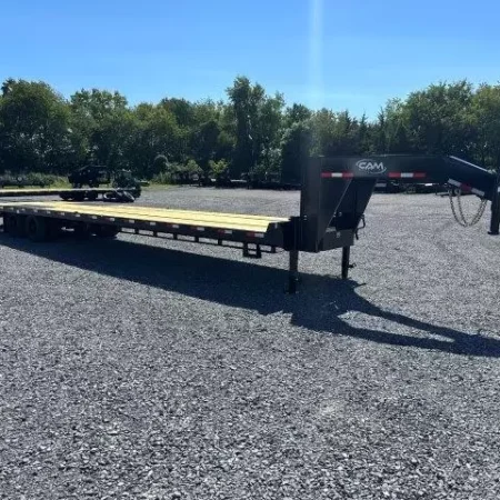 CAM Superline 8 x 35 Deckover Gooseneck Equipment Trailer - Image 5