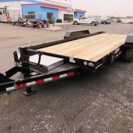 CAM Superline 7 x 20 Equipment Trailer Full Tilt Deck - Image 5