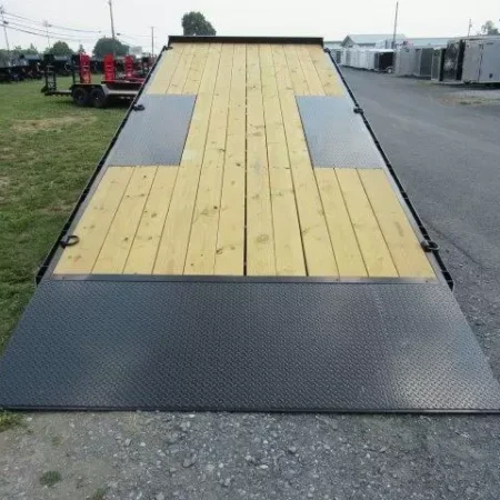 CAM Superline 8 x 22 Deckover Equipment Trailer Power Tilt - Image 8