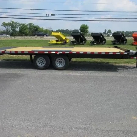 CAM Superline 8 x 22 Deckover Equipment Trailer Power Tilt - Image 5