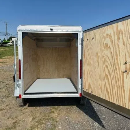 Car Mate 4 x 6 Enclosed Cargo Trailer Single Rear Door - Image 7