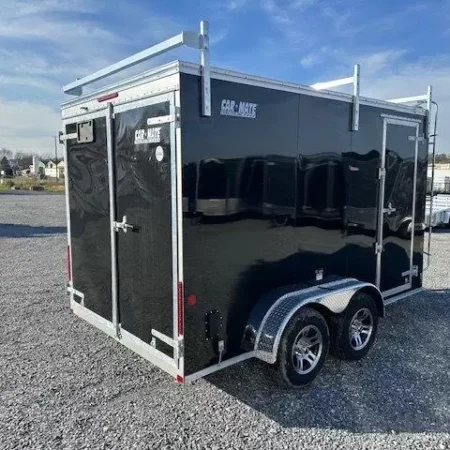 Car Mate 7 x 12 Enclosed Cargo Trailer - Image 4