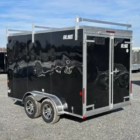 Car Mate 7 x 12 Enclosed Cargo Trailer - Image 6