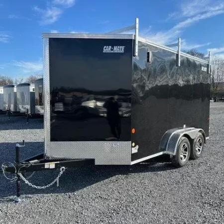 Car Mate 7 x 12 Enclosed Cargo Trailer - Image 3