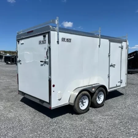 Car Mate 7 x 14 Enclosed Cargo Trailer - Image 4