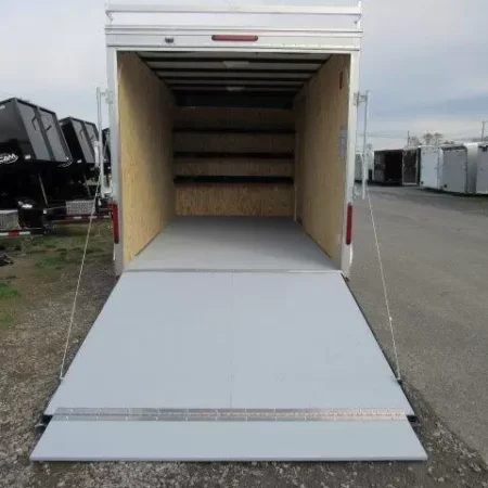 Car Mate 7 x 14 Enclosed Contractor Trailer - Image 2