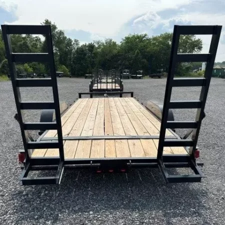 Carry On 7 x 18 Low Profile Equipment Trailer Ladder Ramps - Image 5