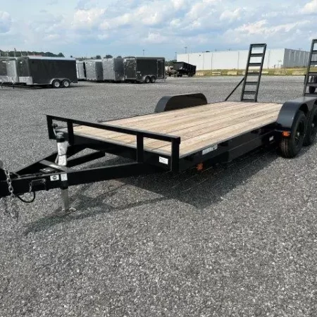 Carry On 7 x 18 Low Profile Equipment Trailer Ladder Ramps - Image 4