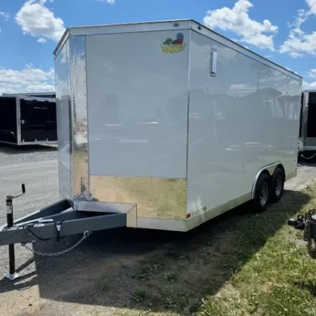 Covered Wagon 8.5 x 16 Enclosed Trailer – Landscape Package - Image 2