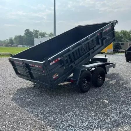 Covered Wagon 6 x 12 Prospector Dump Trailer - Image 5