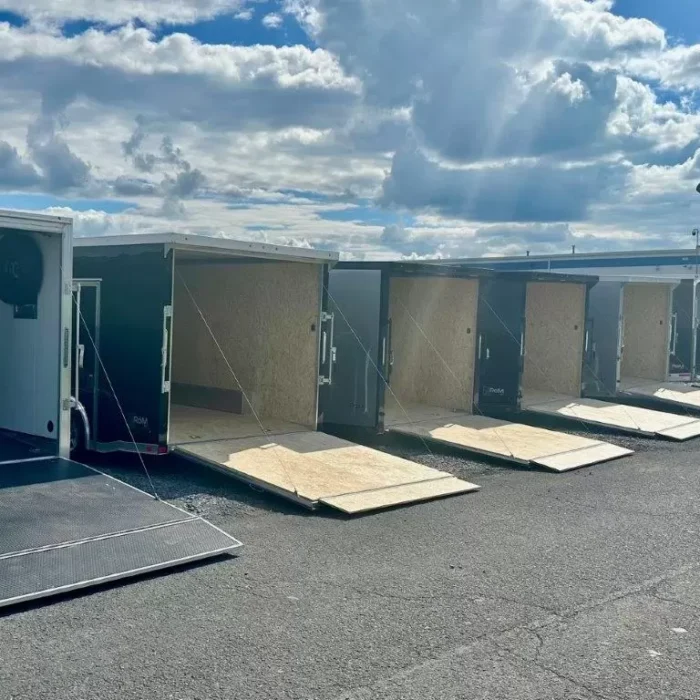 ENCLOSED CAR TRAILERS