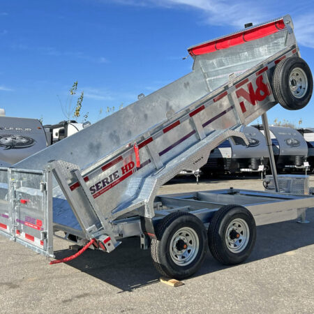 2025 N&N Trailers 7×14 14K Galvanized Hydraulic Dump Trailer - Image 11