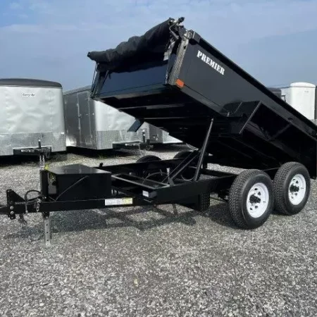 Premier 6 x 10 Low Profile Dump Trailer Ladder Ramps - Image 3