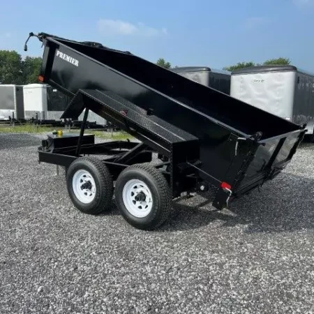 Premier 6 x 10 Low Profile Dump Trailer Ladder Ramps - Image 4