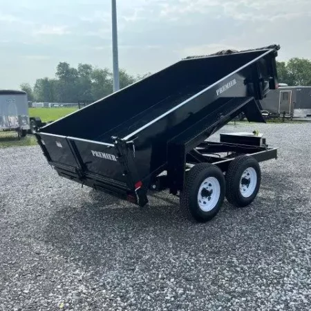 Premier 6 x 10 Low Profile Dump Trailer Ladder Ramps - Image 6