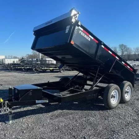 Premier 7 x 12 Low Profile Dump Trailer 12000 lb GVW - Image 2