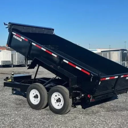 Premier 7 x 12 Low Profile Dump Trailer 12000 lb GVW - Image 3