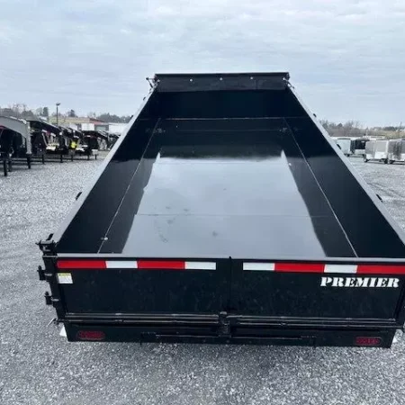 Premier 7 x 14 Low Profile Dump Trailer - Image 3