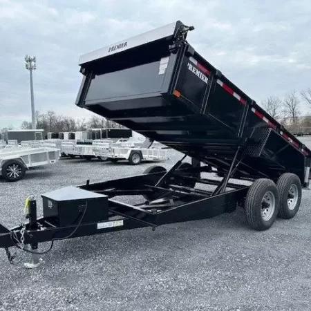 Premier 7 x 14 Low Profile Dump Trailer - Image 5