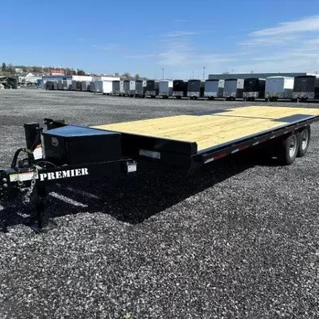 Premier 8.5 x 24 Deckover Equipment Trailer Slide Out Ramps - Image 7