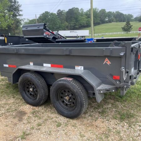 2025 Raw Maxx SDX 5x10 Mini Dump Trailer 7k - Image 3