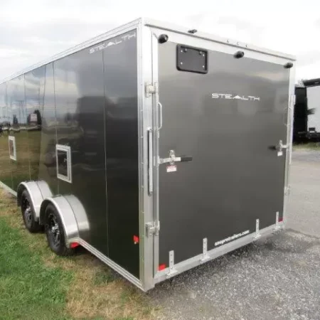 Sno Pro 7.5 x 18 Snowmobile Trailer All Aluminum - Image 8