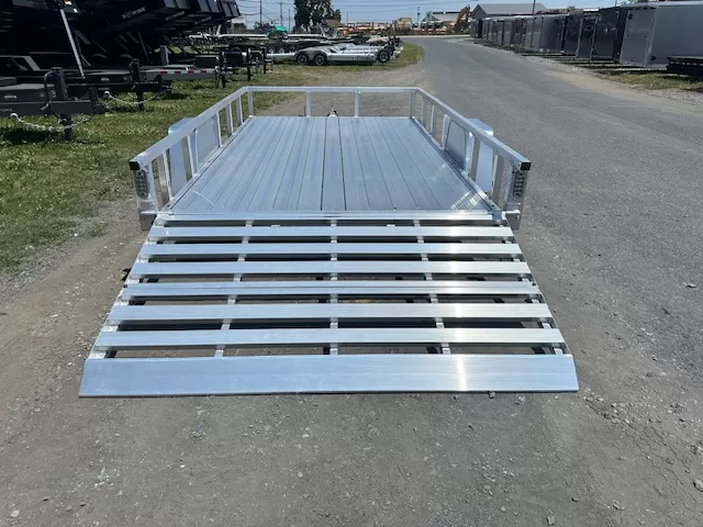 Sport Haven 7×12 Aluminum Landscape Utility Trailer - Image 2