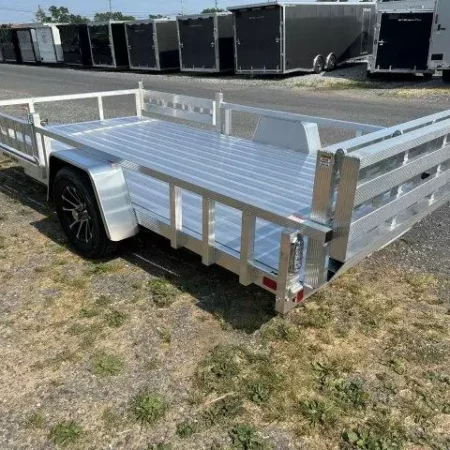 Sport Haven 7×14 Aluminum Utility Trailer – Side ATV Ramps - Image 2