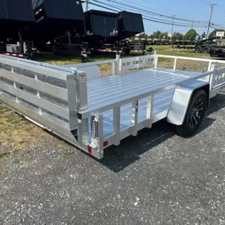 Sport Haven 7×14 Aluminum Utility Trailer – Side ATV Ramps - Image 5