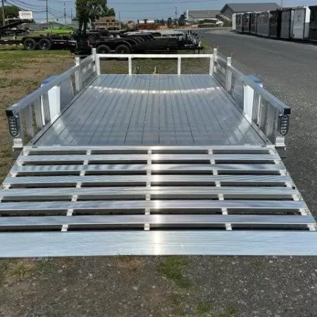 Sport Haven 7×14 Aluminum Utility Trailer – Side ATV Ramps - Image 6