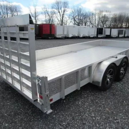 Sport Haven 7×18 Aluminum Landscape Trailer Heavy Duty Ramp - Image 3