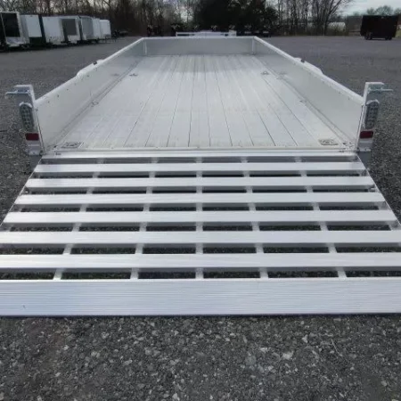 Sport Haven 7×18 Aluminum Landscape Trailer Heavy Duty Ramp - Image 5