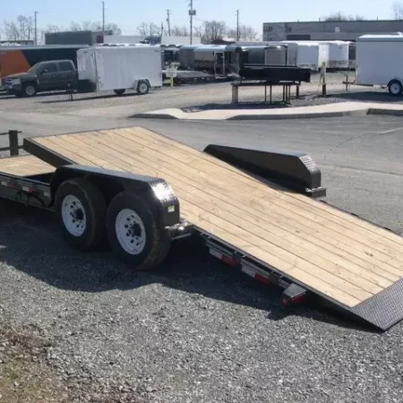 Big Tex 7 x 22 Equipment Trailer Split Tilt Deck - Image 2