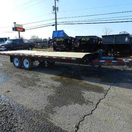 BWise 8 x 22 Deckover Equipment Trailer Power Tilt - Image 7