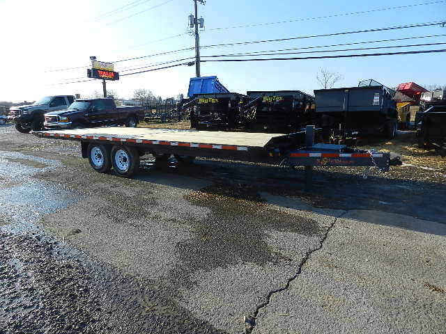 BWise 8 x 22 Deckover Equipment Trailer Power Tilt - Image 7