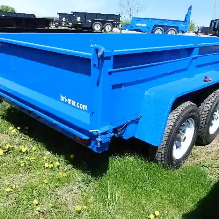 BWise 6 x 12 Dump Trailer 10K Spreader Gate - Image 4