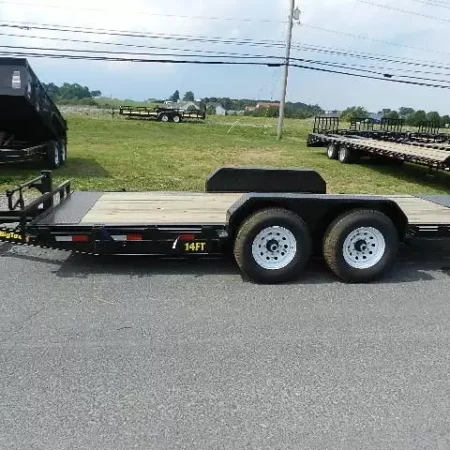 Big Tex 7 x 18 Full Tilt Equipment Trailer Removable Fenders - Image 2